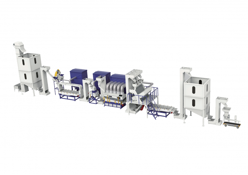 常规产量 农产品精选生产线